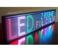 INSEGNA LUMINOSA TABELLA WIFI SCRITTA SCORREVOLE LED PROGRAMMABILE 100x20CM RGB