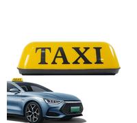 Insegna magnetica per taxi: insegna pubblicitaria per taxi, luce a cupola per taxi | Insegna per tetto taxi vintage con luci a LED, insegna per lampada da tetto per taxi per auto ad alta visibilità, l