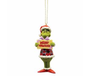 Insegna Merry Whatever Di Dr. Seuss Con Babbo Natale E Grinch, 5"