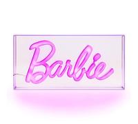 Insegna Neon Rosa con Logo Barbie, Merchandising Ufficiale Barbie e Decorazione per la Stanza