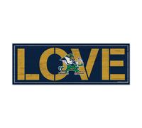 Insegna Notre Dame Fighting Irish 8x23 Legno Amore