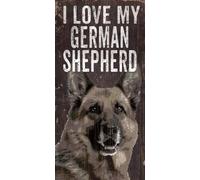 Insegna Pastore Tedesco - Amo Il Mio 5x10