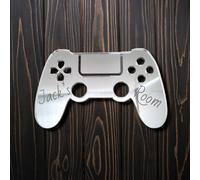 Insegna Personalizzata Da Gioco Con Specchio - (Opzioni Di Colore E Incisione)