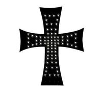 Insegna Simbolo Croce Interno LED Bianco 24V Targa 25cm Camion Casa Camion...