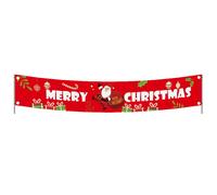 Insegna Striscione Buon Natale 2024 Buon Anno Decorazione Giardino Esterno 300cm