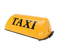 Insegna Taxi A LED, Luce Superiore Taxi Magnetica, Insegna Taxi Tetto Auto Lampada Super Luminosa, Installazione Facile, Impermeabile, Lampada Superiore Auto per Tutti I Veicoli, Custodia Gialla
