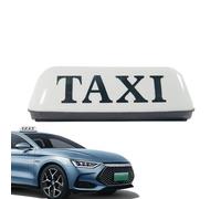 Insegna taxi - Luce promozionale taxi, Luce taxi | Lampada da tetto per taxi retrò con illuminazione a LED, insegna superiore per auto ad alta visibilità, luce per taxi compatta, insegna luminosa per