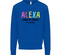 Insegnamento Grado I Miei Documenti Divertente Insegnante Uomo Felpa Maglione