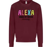 Insegnamento Grado I Miei Documenti Divertente Insegnante Uomo Felpa Maglione