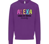 Insegnamento Grado I Miei Documenti Divertente Insegnante Uomo Felpa Maglione