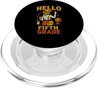 Insegnante Ciao Quinto Grado Carino Donna Primo Giorno PopSockets PopGrip per MagSafe