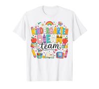Insegnante della Squadra di Scuola Materna Rainbow Classroom Maglietta