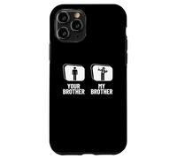 Insegnante di chimica Your Brother My Brother Funny Chemist Custodia per iPhone 11 Pro