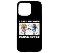 Insegnante di danza Retro Gaming Pixel Art Dancer 8-Bit Gamer Custodia per iPhone 15 Pro Max