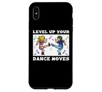 Insegnante di danza Retro Gaming Pixel Art Dancer 8-Bit Gamer Custodia per iPhone XS Max