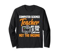 Insegnante di informatica Risultato di informatica Maglia a Manica