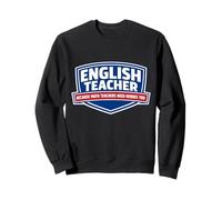 Insegnante di Inglese perché Gli Insegnanti di Matematica Hanno Bisogno di Eroi Troppo Divertenti Felpa