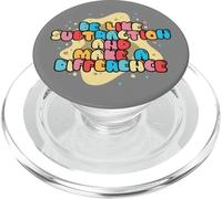Insegnante di matematica Essere come la sottrazione Fare la PopSockets PopGrip per MagSafe