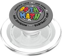 Insegnante di matematica Fai la matematica Moltiplica PopSockets PopGrip per MagSafe