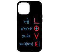 Insegnante di matematica San Valentino Grafici Matematica Incantesimo AMORE Custodia per iPhone 12 Pro Max