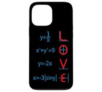 Insegnante di matematica San Valentino Grafici Matematica Incantesimo AMORE Custodia per iPhone 13 Pro Max