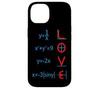 Insegnante di matematica San Valentino Grafici Matematica Incantesimo AMORE Custodia per iPhone 14