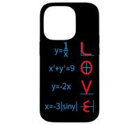 Insegnante di matematica San Valentino Grafici Matematica Incantesimo AMORE Custodia per iPhone 14 Pro
