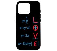 Insegnante di matematica San Valentino Grafici Matematica Incantesimo AMORE Custodia per iPhone 16 Pro