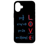 Insegnante di matematica San Valentino Grafici Matematica Incantesimo AMORE Custodia per iPhone 16 Plus