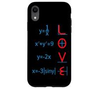 Insegnante di matematica San Valentino Grafici Matematica Incantesimo AMORE Custodia per iPhone XR