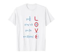 Insegnante di Matematica San Valentino Grafici Matematica Incantesimo Amore Maglietta