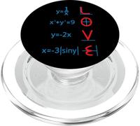Insegnante di matematica San Valentino Grafici Matematica Incantesimo AMORE PopSockets PopGrip per MagSafe
