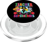 Insegnante di piccoli supereroi Assistente didattico PopSockets PopGrip per MagSafe