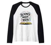 Insegnante di scienze La Scienza è magia Che è Davvero Divertente STEM Maglia con Maniche Raglan