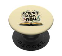 Insegnante di scienze La scienza è magia che è davvero divertente STEM PopSockets PopGrip Adesivo