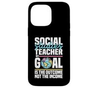 Insegnante di storia Risultato squadra Studi sociali Insegnante Custodia per iPhone 14 Pro Max