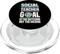 Insegnante di storia Risultato squadra Studi sociali Insegnante PopSockets PopGrip per MagSafe