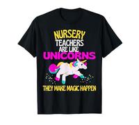 Insegnante di Unicorno di Scuola Materna Sono magici, Insegnanti Maglietta