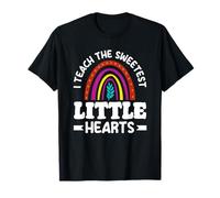 Insegnante elementare I Teach The Sweetest Little Hearts Maglietta