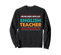 Insegnante Inglese Umorismo Grammatica Vocabolario Scherzo in Aula Felpa