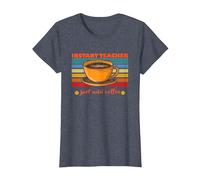 Insegnante istantaneo Basta Aggiungere Il caffè Mi Piace Maglietta, Donna, Pervinca, M