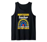 Insegnante Montessori Come Un Normale Insegnante Solo Modo più Fresco Canotta