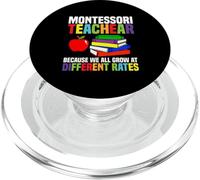 Insegnante Montessori Insegna perché tutti cresciamo PopSockets PopGrip per MagSafe