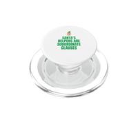 Insegnante Natale divertente, Babbo Natale Helpers subordinate clausole PopSockets PopGrip per MagSafe