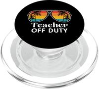 Insegnante Off Duty Occhiali Da Sole Palme Spiaggia Retro Tramonto PopSockets PopGrip per MagSafe