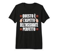 Insegnante Perfetto Maestri Maestro Educatore Maglietta Premium
