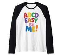 Insegnante prescolare Eroe Apprendimento precoce Divertente Insegnamento in Aula Maglia con Maniche Raglan