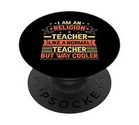 Insegnante Religione Scuola - Docente Teologo Religione PopSockets PopGrip Intercambiabile