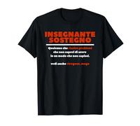 Insegnante Sostegno Qualcuno Che Risolve Problemi Maglietta