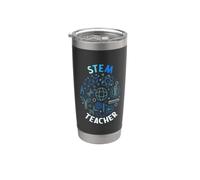 Insegnante STEM - Scienza, Tech, Ingegneria e Educazione Matematica Bicchiere termico in acciaio inox doppia parete